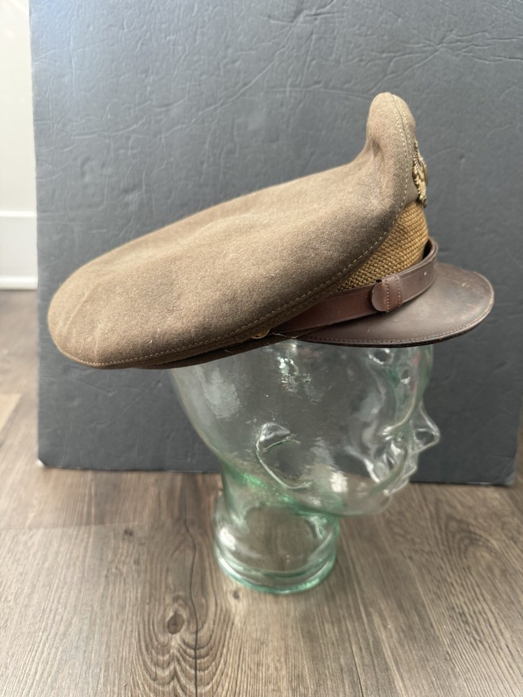 WWII Army Officers Visor Cap, AAF Style