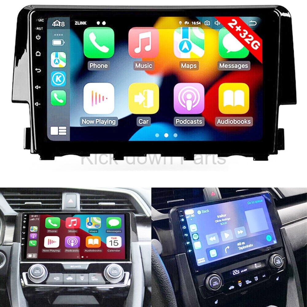 9" Car Navigation with RearView for 2016-2020 Honda Civic Android