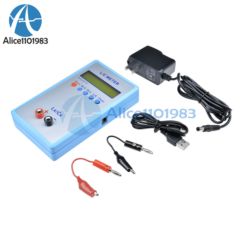 High Precision L/C Inductance Inductor Capacitance Multimeter Meter LC200A Tool