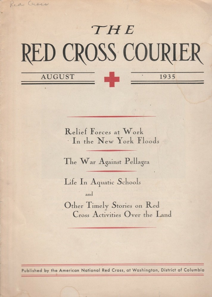 THE RED CROSS COURIER, AUGUST 1935