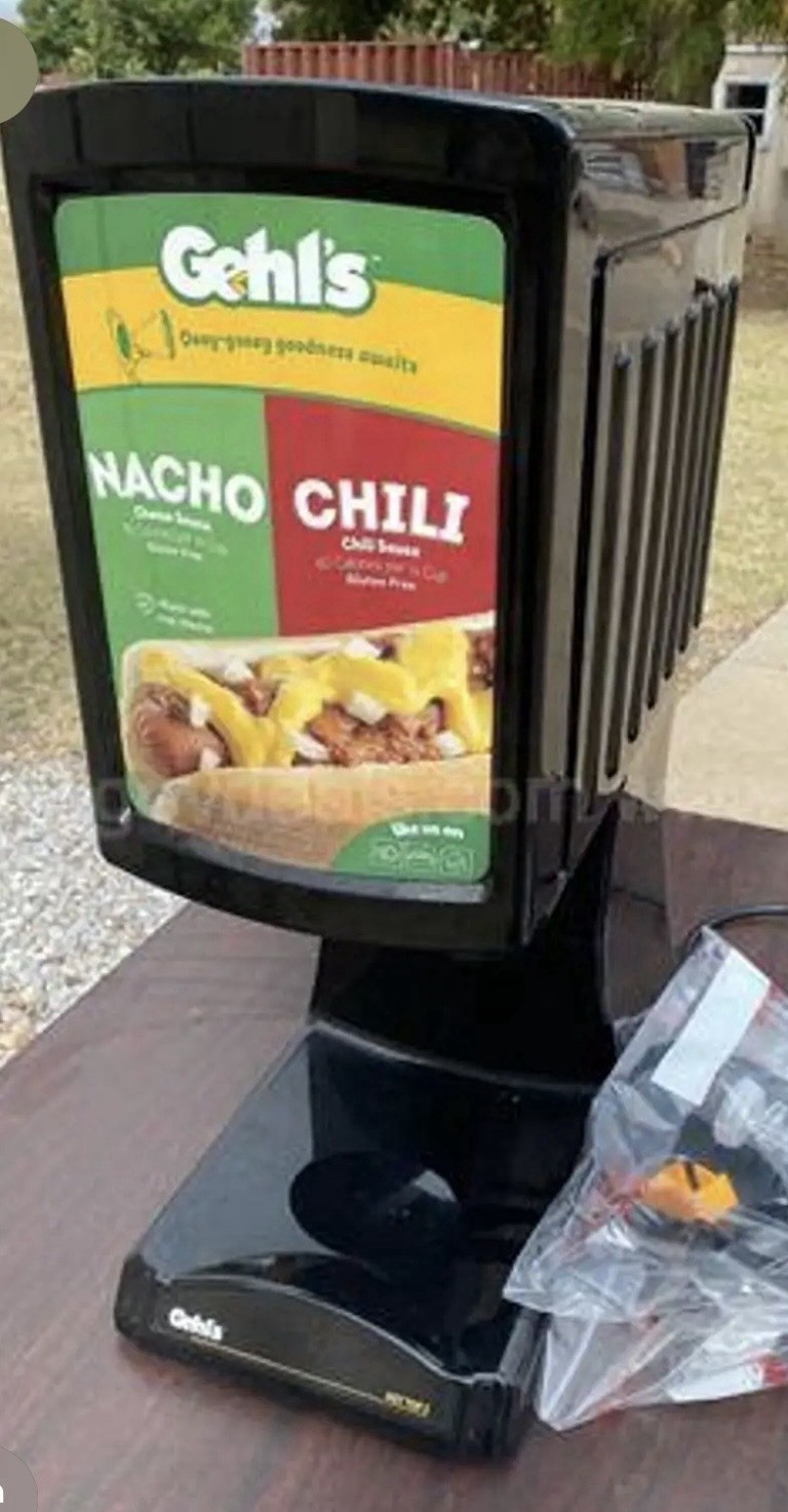 Gehl's Nacho Cheese Chili Dispenser Electric Warmer Hot Top 2 New In Box!!!
