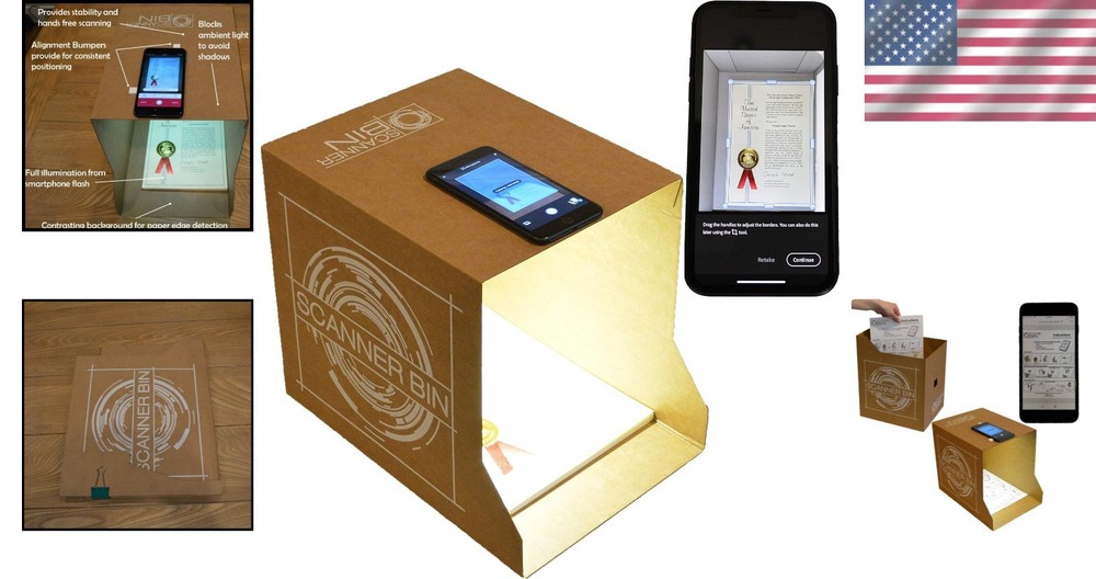 High-Performance Wireless Scanner - Simplified Scanning for All Users, 9" x 13"