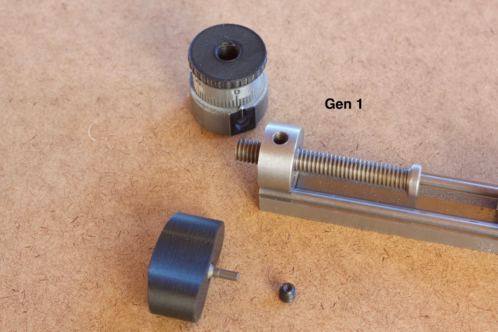 Stop Adjustment Dial for L. E. Wilson Trimmers