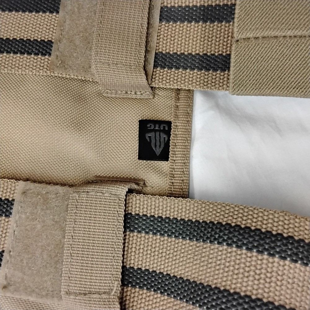 UTG Tactical Drop Leg Platform MOLLE Panel Tan Adjustable Thigh Rig