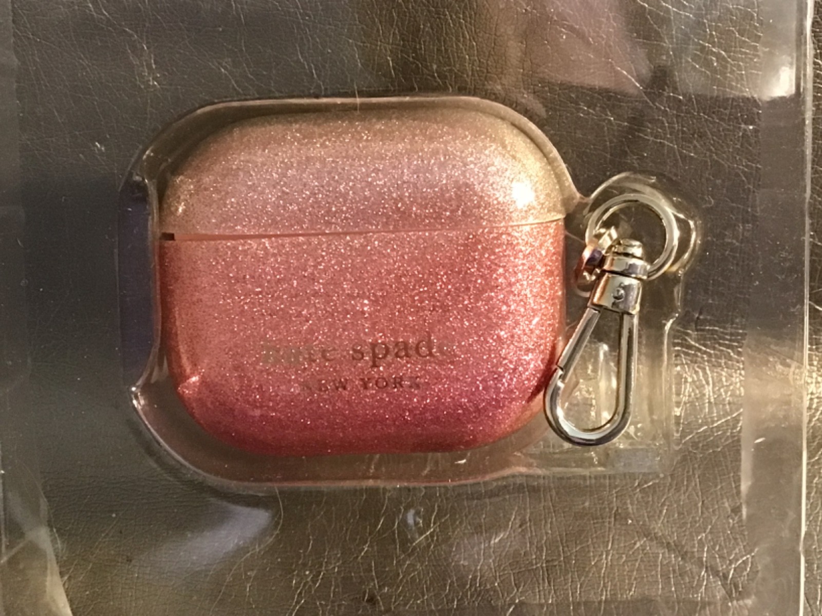 Kate Spade New York Protective Case for AirPods 2021 - 3rd Gen - Sunset Glitter