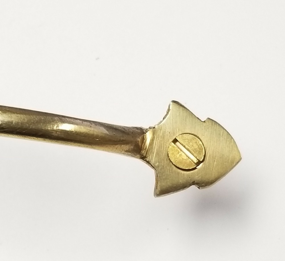 Vintage Solid Brass Drawer Cabinet Bar Pull SINGLE ONLY NOS 2 1/2"