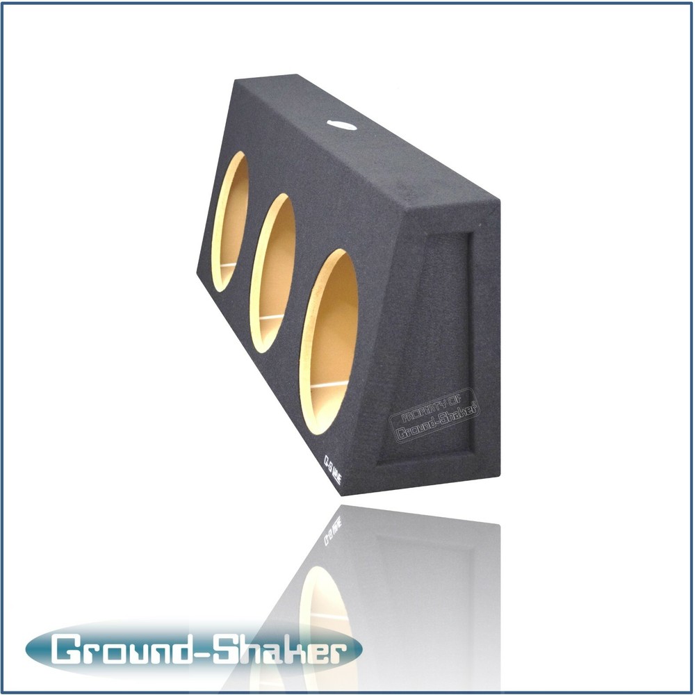 Single Cab / Regular Cab 10" Triple Sub Box Subwoofer Enclosure Speaker Box