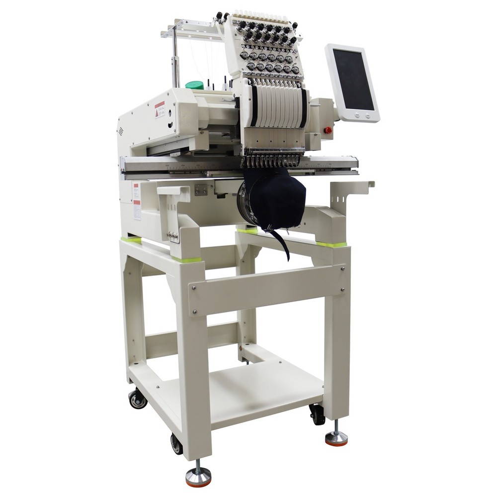 Commercial Computer Embroider Machine Single-head 12 Needle Automatic Embroidery