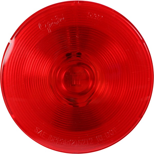 Stop-Turn-Tail Lamp, Red, Round