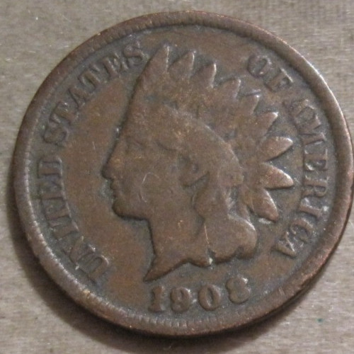 SELLING AS SHOWN ~ 1908 INDIAN HEAD CENT *** 678