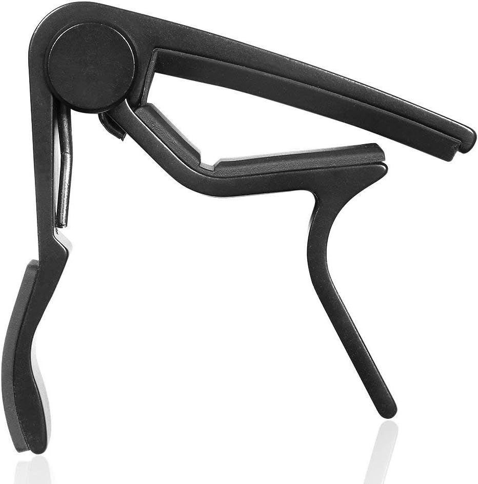 Professional Guitar Capo for Acoustic & Electric Instruments - Includes 5 Picks!