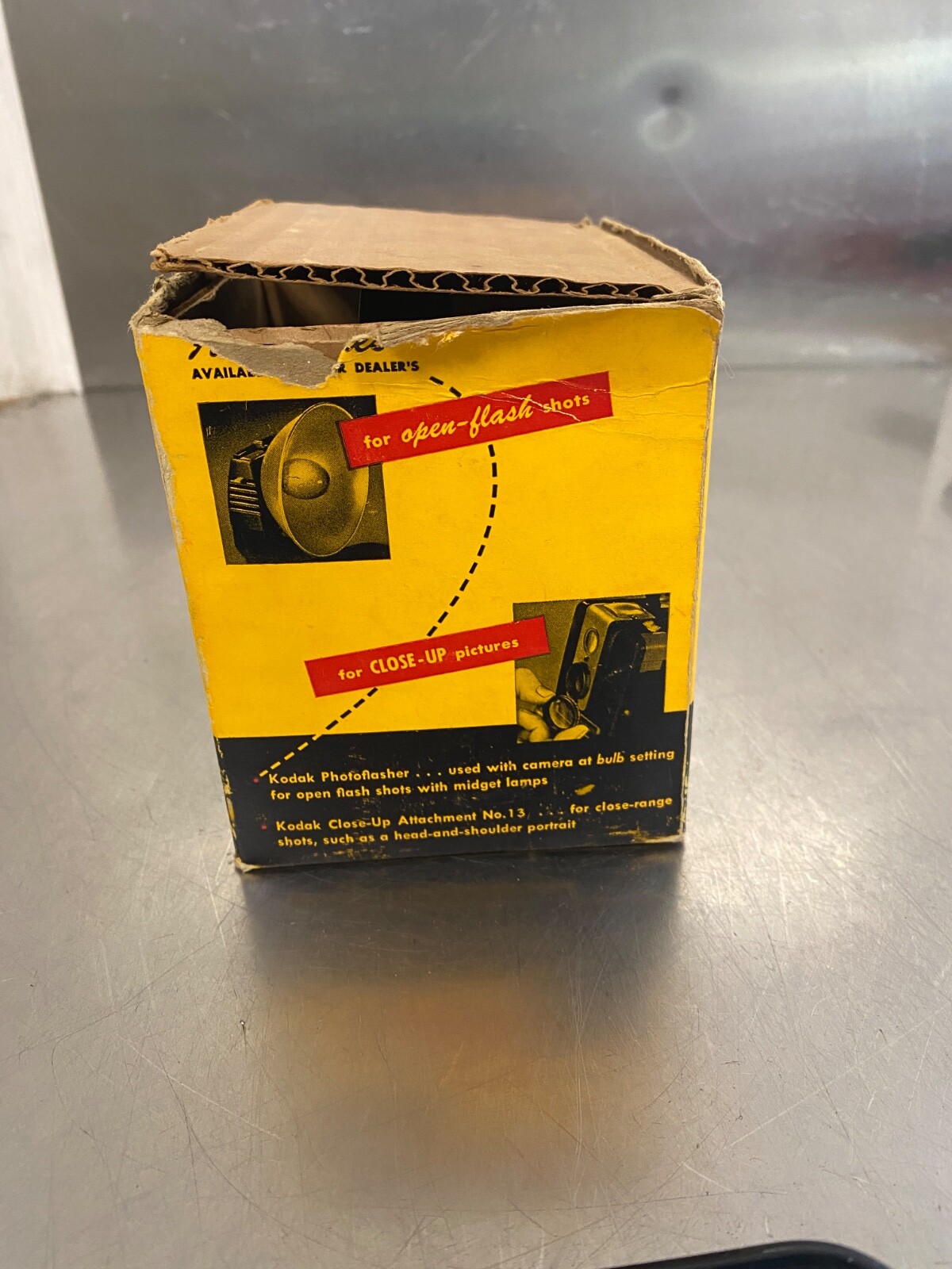 Vintage Brownie Hawkeye Camera W/Original Box Kodak 620 Film