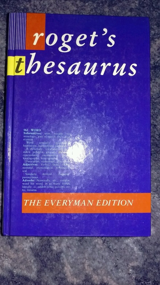 Roget's thesaurus