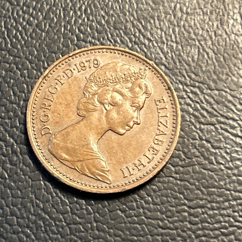 1979 Coin Britain, One 1 Penny