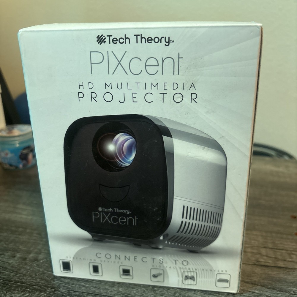 Tech Theory - PIXcent - Hd Multimedia Projector - Open Box New