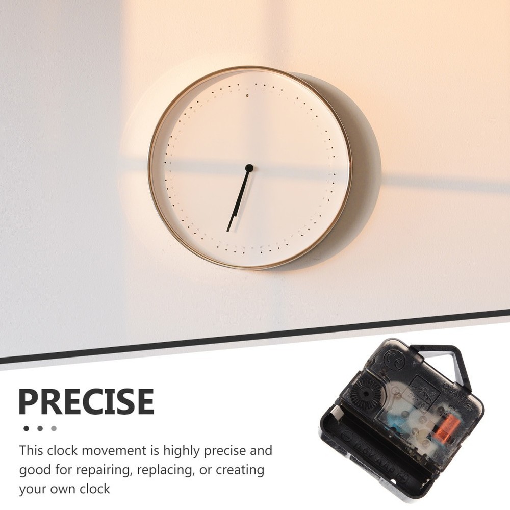Silent Wall Clock Movement Battery Powered Quartz Pendulum Mechanism Kit