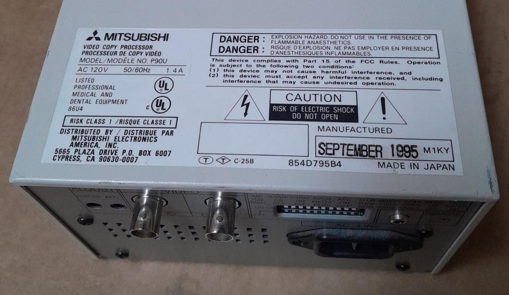 MITSUBISHI P90 THERMAL PRINTER 854D795B4 ! R721 E