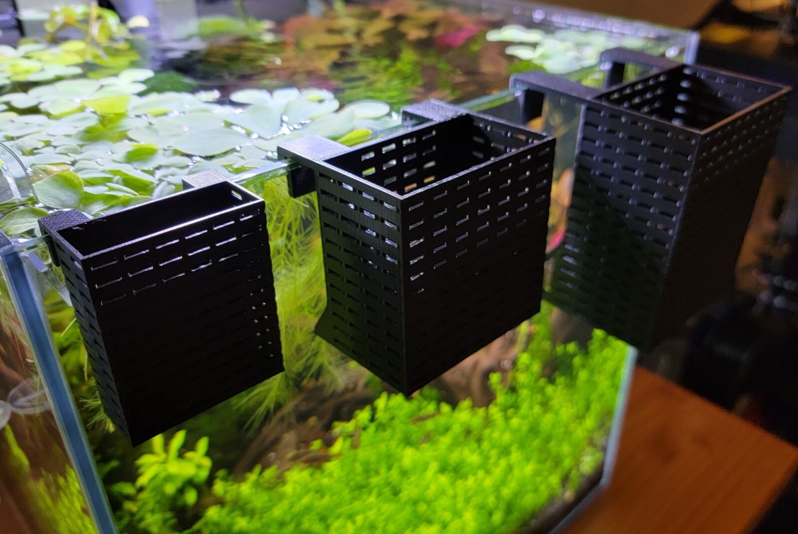 Fishkeeping3D™ Hanging Planter for Aquarium Emersed Plants Aquatic Plant Pot