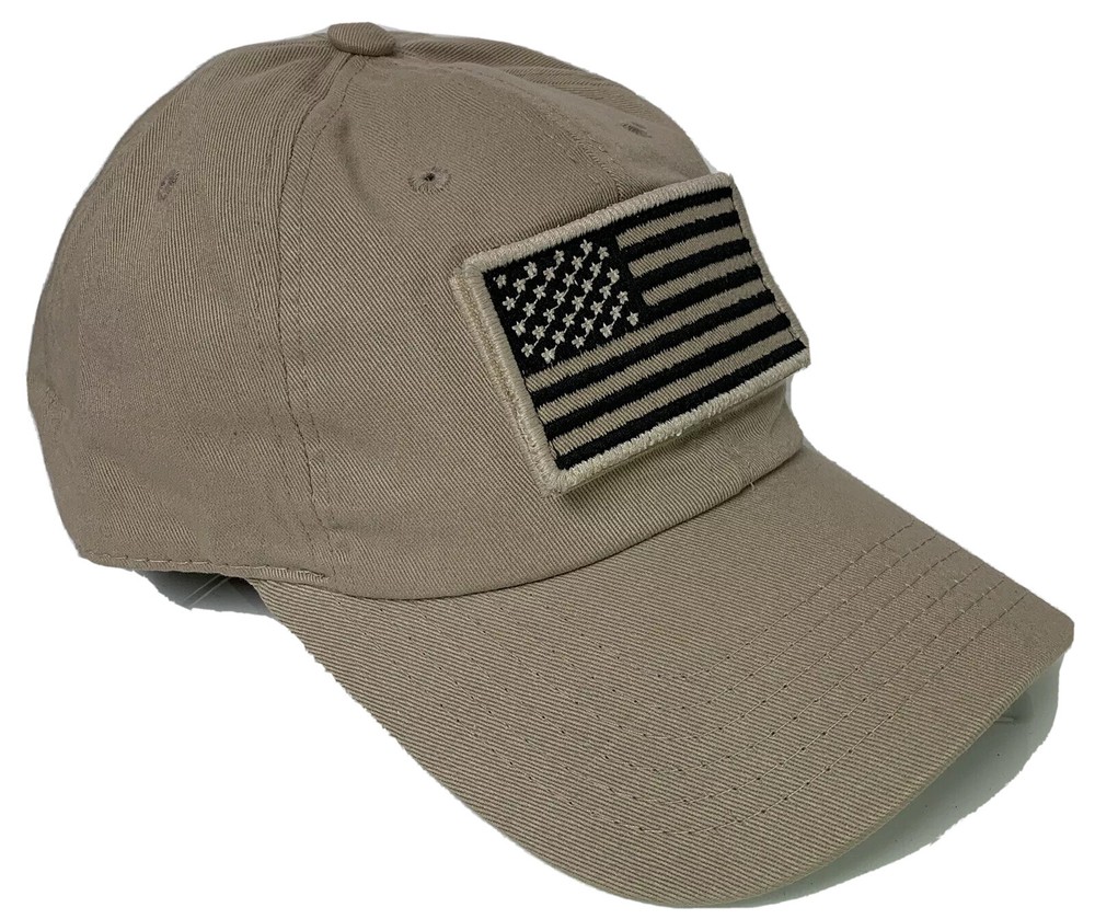 TACTICAL MILITARY FORCE OPERATOR AMERICA Removeable PATCH USA FLAG DAD CAP HAT