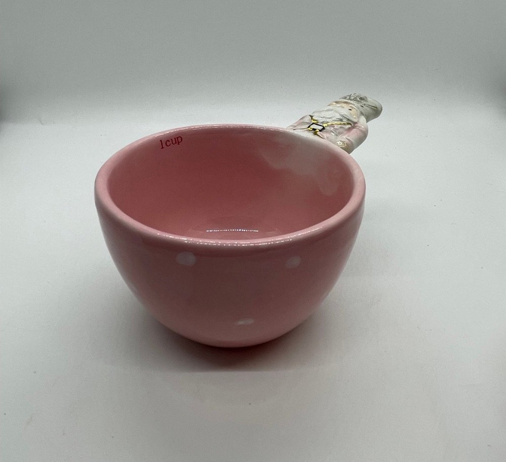Pink Nutcracker Measuring Cup Set, Pink Christmas Nutcracker, Arlington, NEW