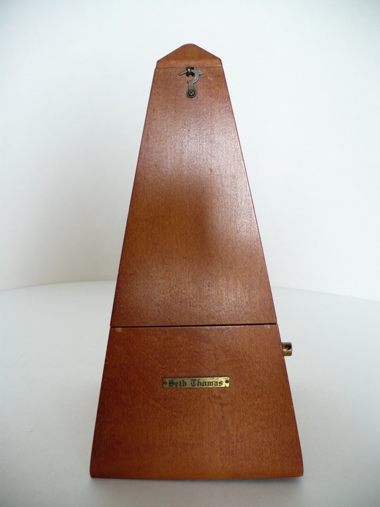 Vintage Seth Thomas Wood Metronomes Clock Timer #6209