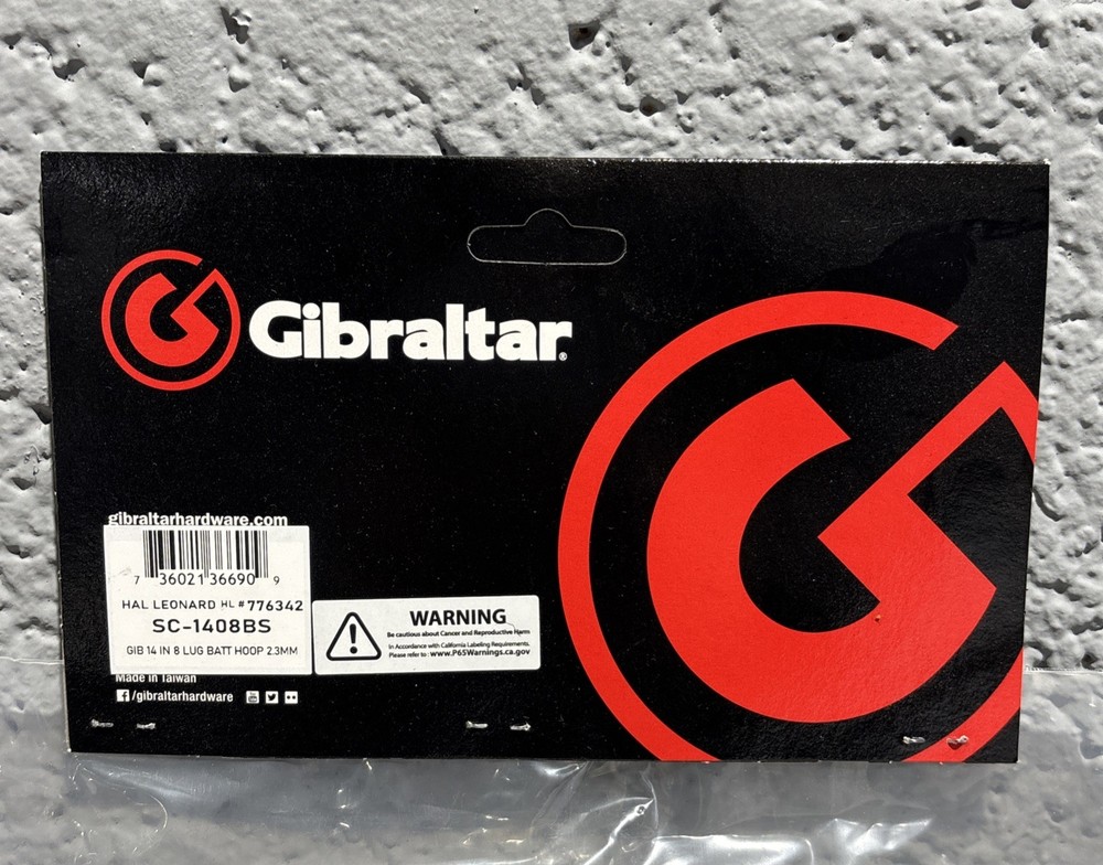 Gibraltar 14" 8 Lug Flanged Batter Hoop