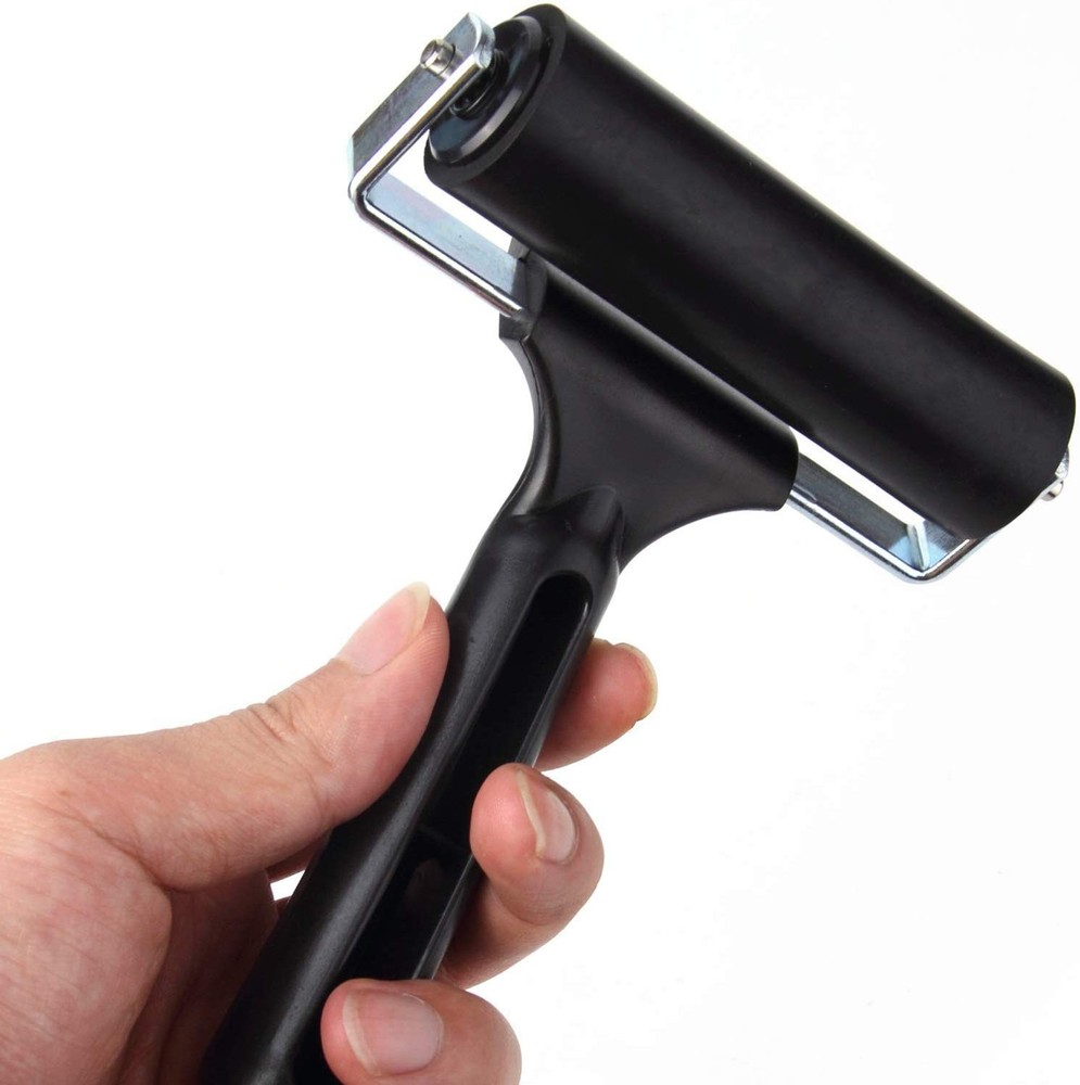 2Pcs Rubber Brayer Roller for Printmaking, Great for Gluing Application Also....