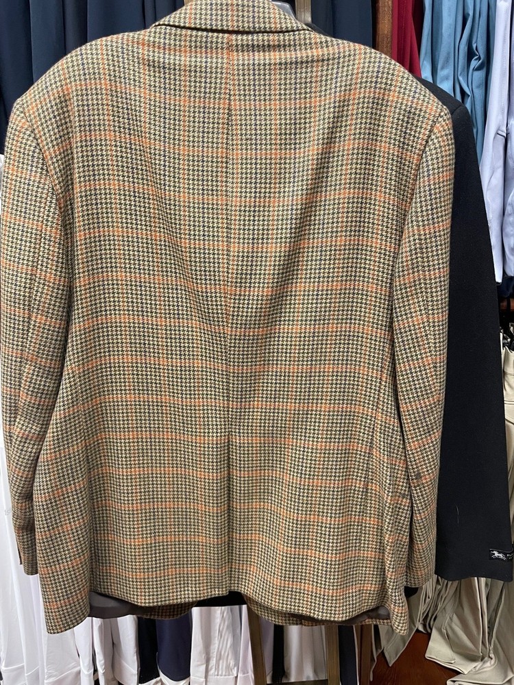 RJ Classics Mens Knight Wool Hunt Coat Multi Houndstooth