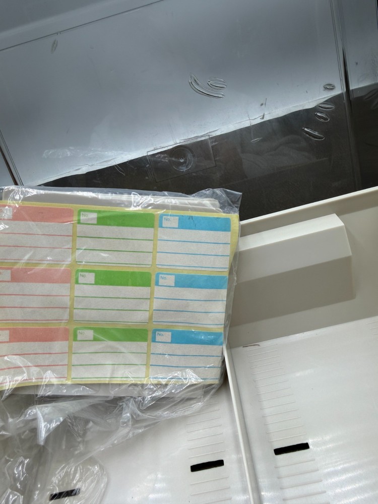 Vtg 3.5" Floppy Disk Storage Case w Dividers Double Row