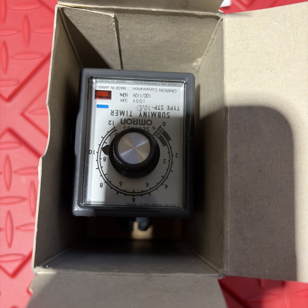 Omron STP-NMD-US SUBMINY Timer 110v 12 Second