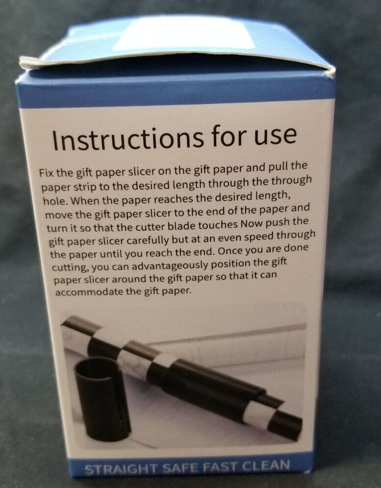 Wrapping Paper Cutter