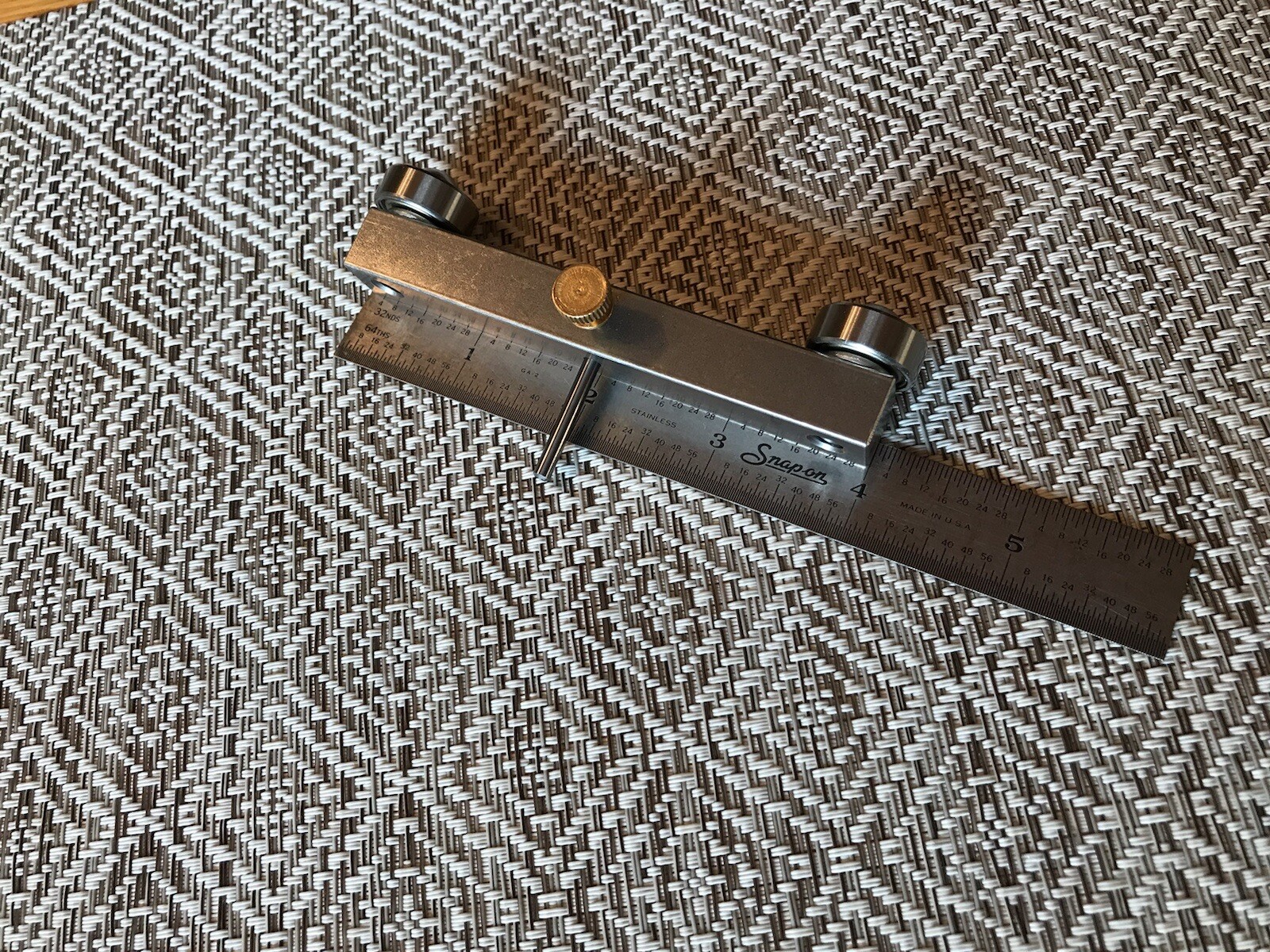 Blacksmith Scribe, Knife Maker's Center Line Scribe, 2 x 72 Knife Maker Scribe