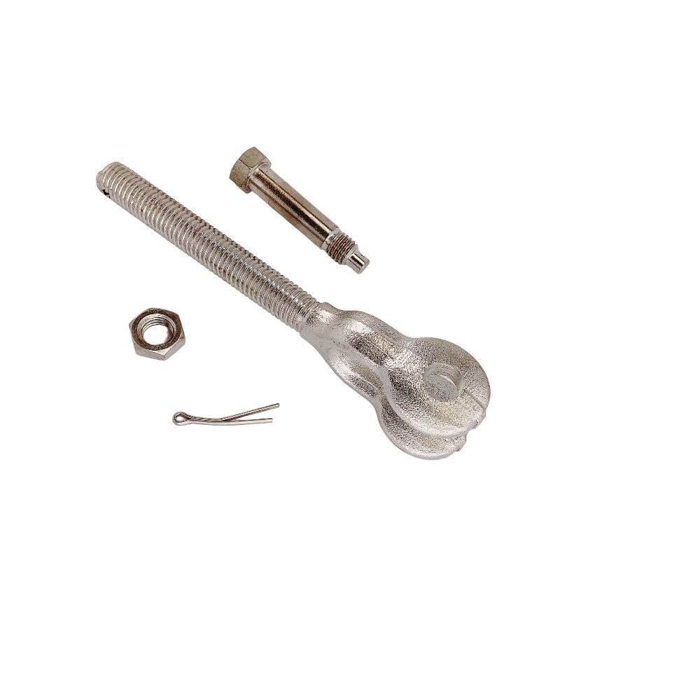 1/4" Drop Forged Turnbuckle Jaw RIGHT HAND Thread 500Lb WLL Stainless Steel T316