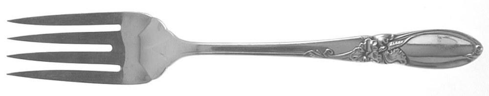 Oneida Silver White Orchid Salad Fork 930029