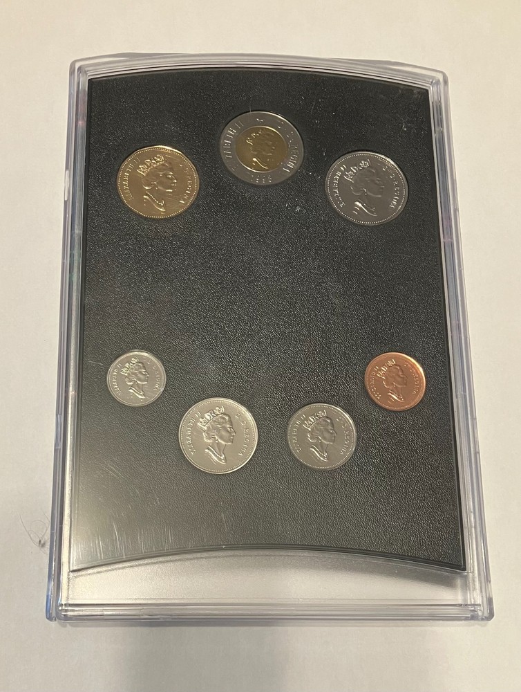 1998 Canada Uncirculated Mint 7 Coin Set- CIBC Smart Start