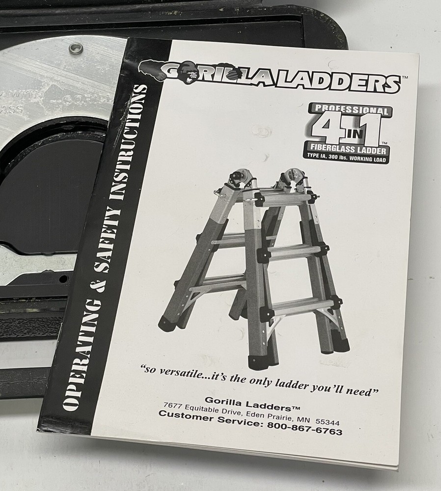 Gorilla Ladders Scaffold Brackets Static Hinge w/ Box Manual Tools ⭐️
