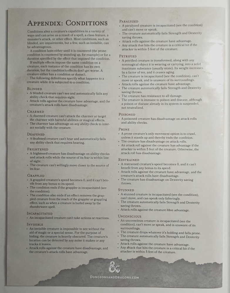 D&D Dungeons & Dragons STARTER SET RULEBOOK