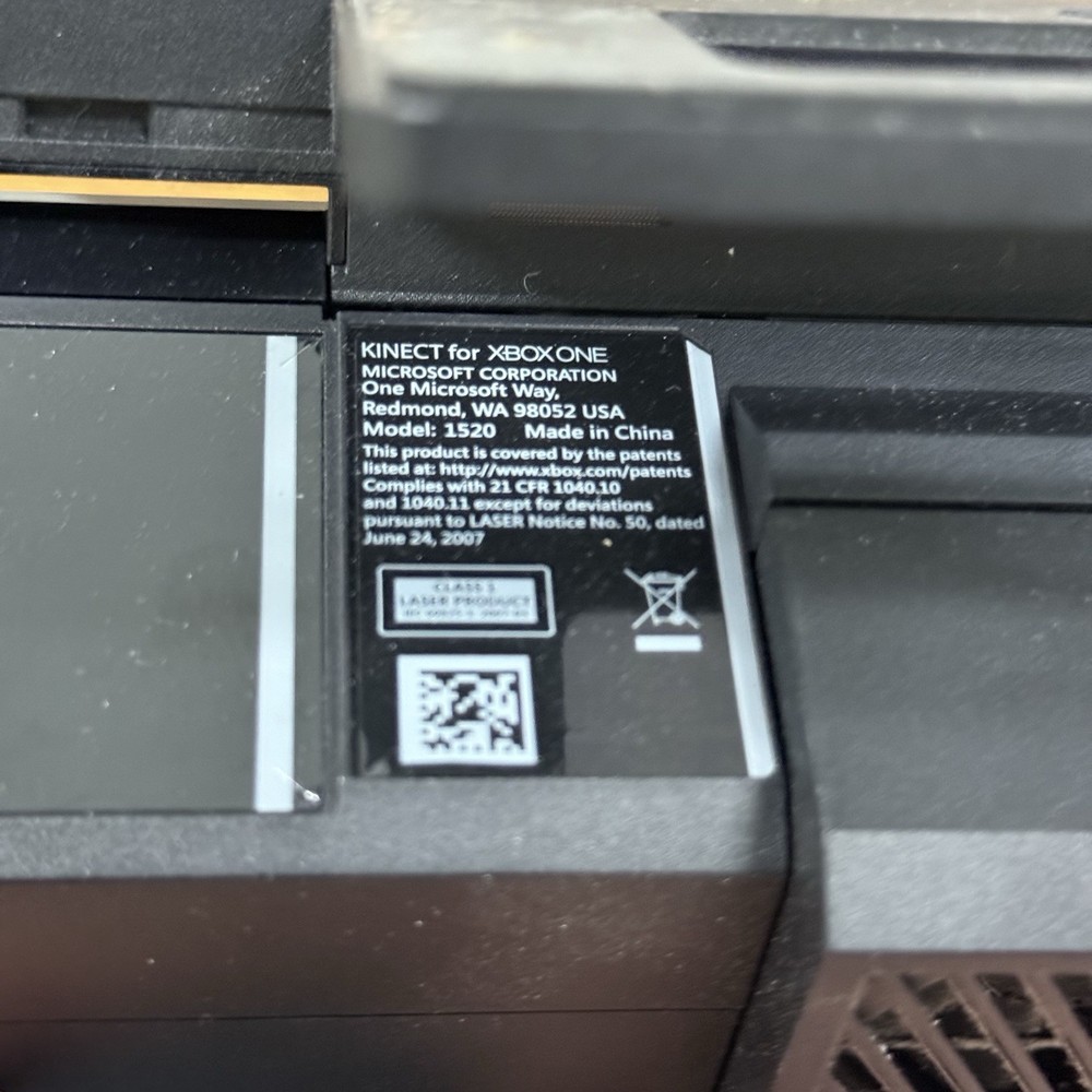 Microsoft Kinect Model 1520 Motion Sensor Camera For Xbox One Not Tested