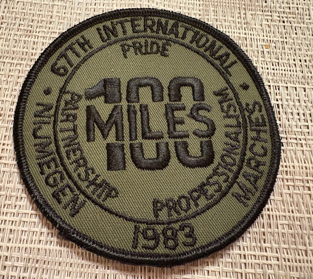 NIJMEGEN 1983 PATCH