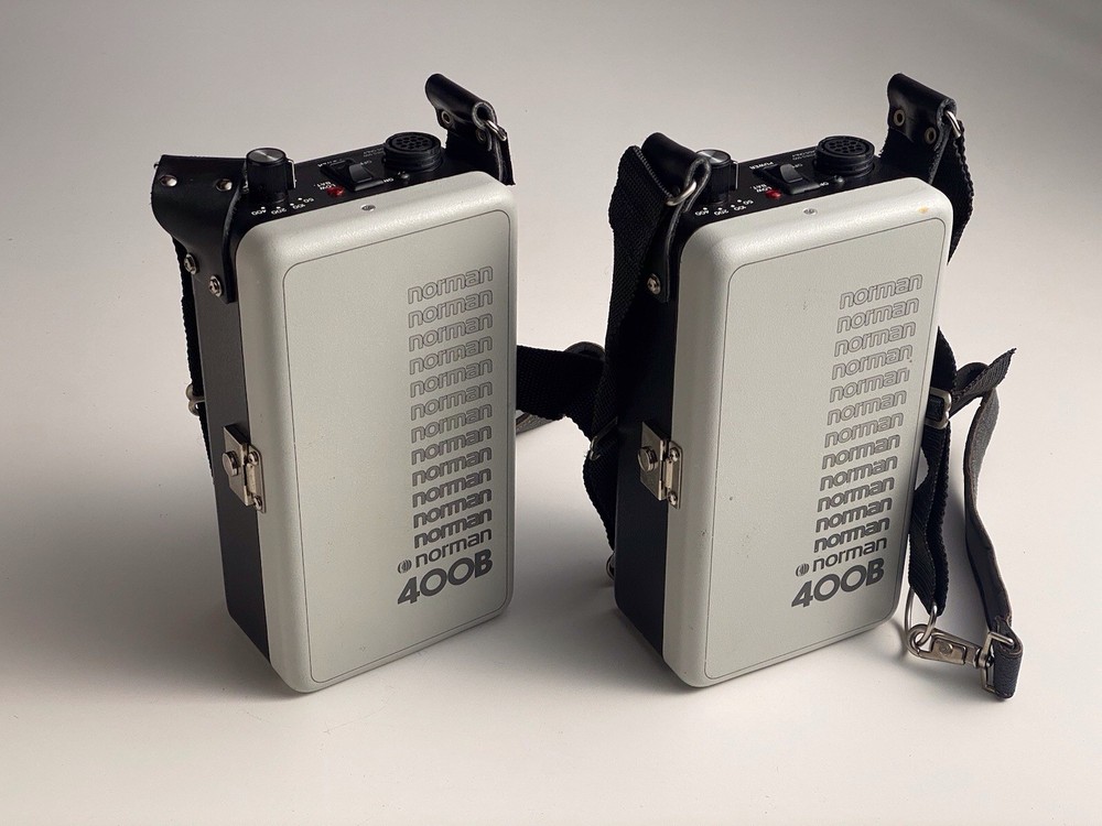 Norman 400B Studio Flash Lighting/no batteries/ Untested