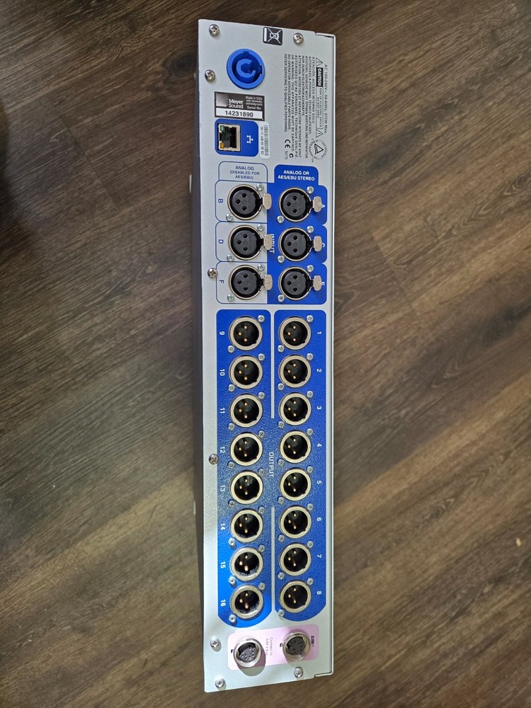 Meyer Sound Galileo 616 Processor Tested and working 100%**1
