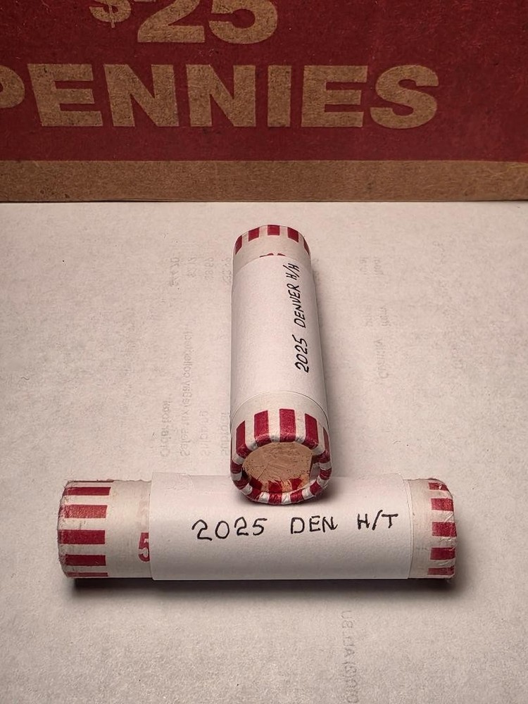 2025-D UNC SHIELD PENNY ROLL