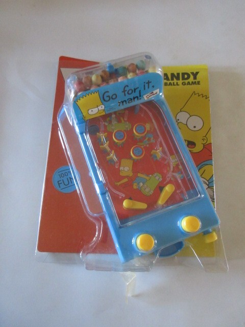 2003 The Simpsons Candy Pinball Game