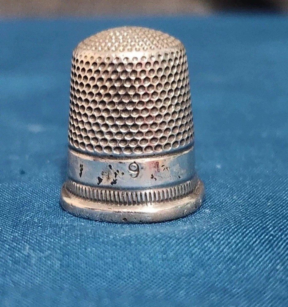 Antique Sewing Thimble Size 9