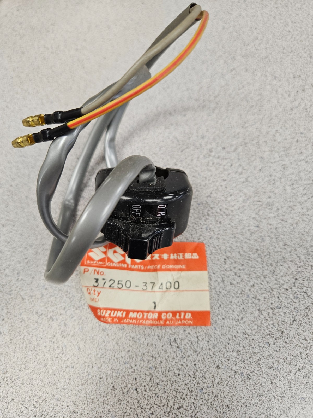 NewOEM Suzuki Lighting Switch 37250-37400 fits 78-79 DS80