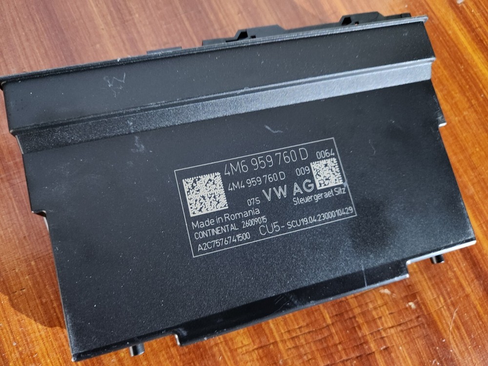 2017-2021 AUDI Q7 - Front LEFT - SEAT Control Module 4M4959760