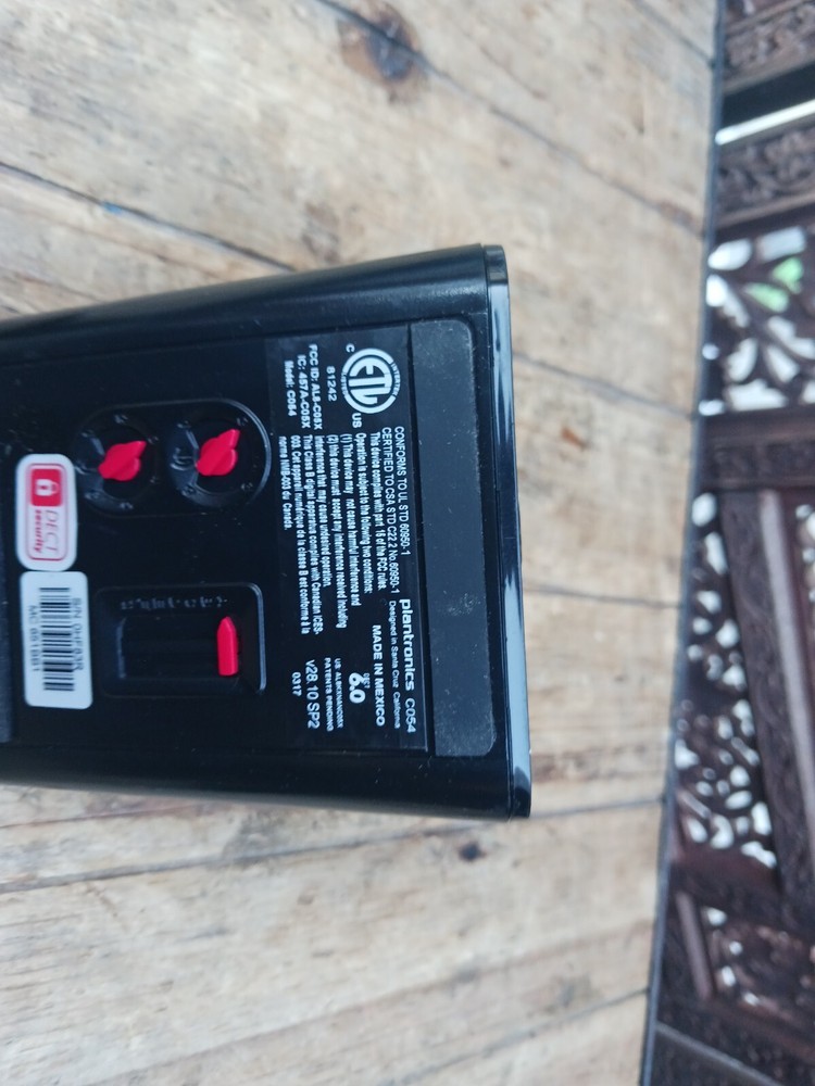 Plantronics CS540 (C054) Wireless Headset, Earloop, Base, Phone/Power Cord