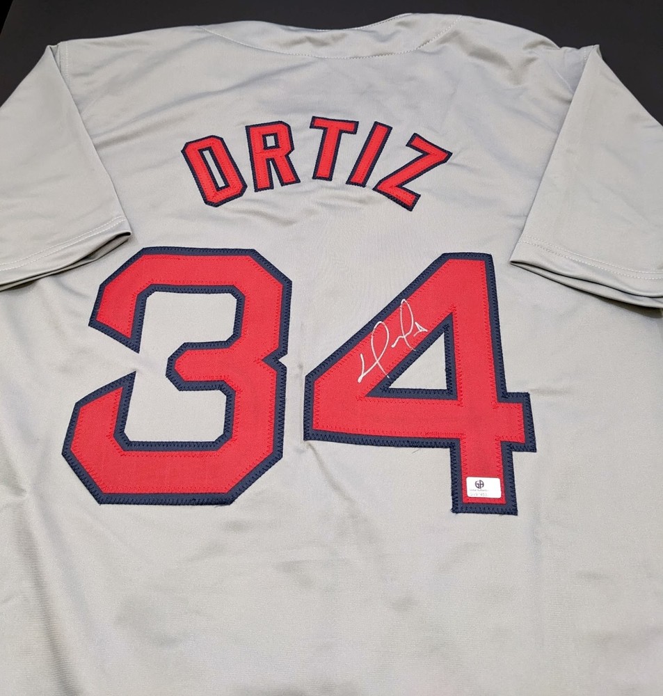 David Ortiz Boston Red Sox Signed Autographed Jersey with COA