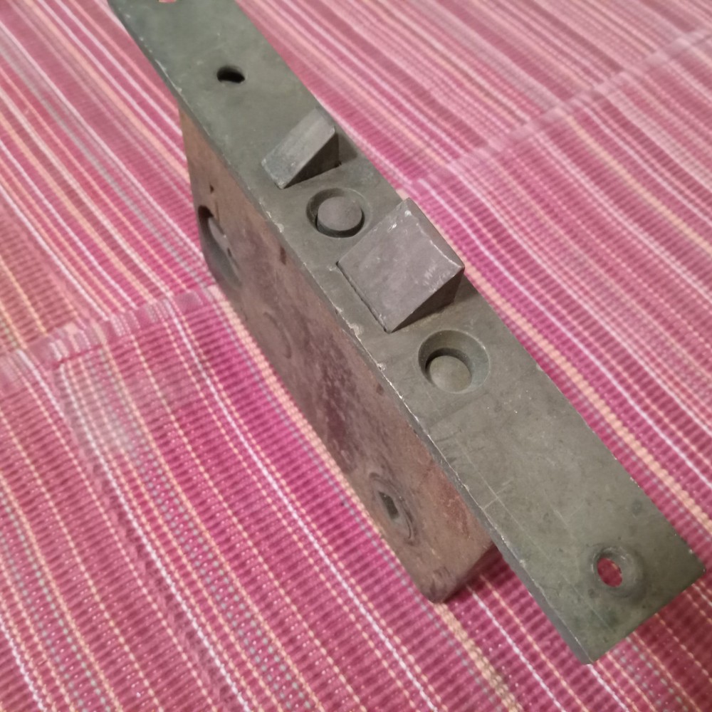 Antique Sargent Push Button Mortise Lock No Key