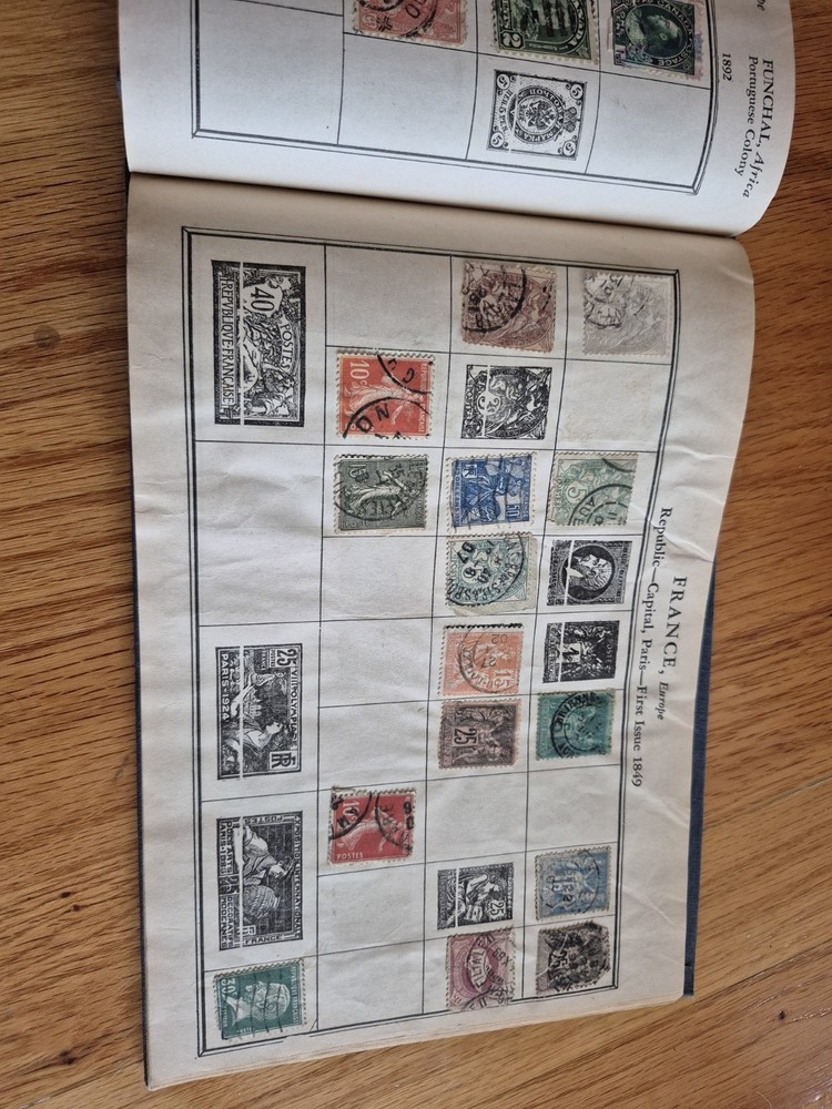 1944 The World United States and Foreign Postage Stamp Album
